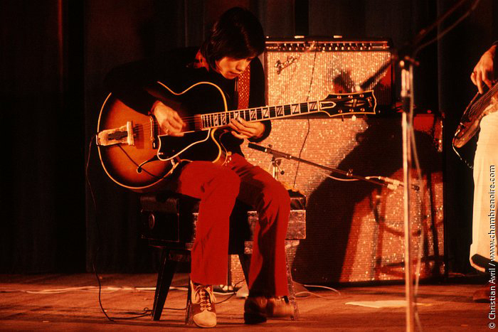 Yoshiaki Masuo guitariste de Sonny Rollins Paris 1974
