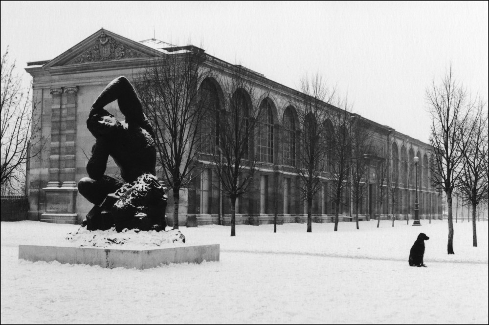 Musée du Jeu de Paume sous la neige