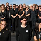 Hommage aux morts de la gare de Novi Sad, Serbie