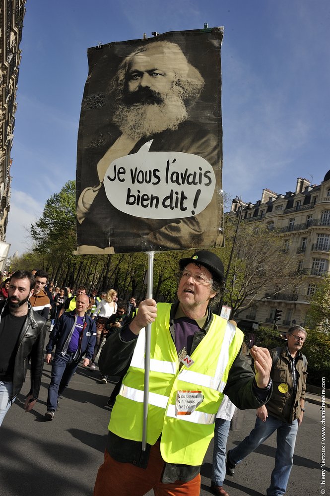 Manifestation des "Gilets Jaunes", acte 21, Paris