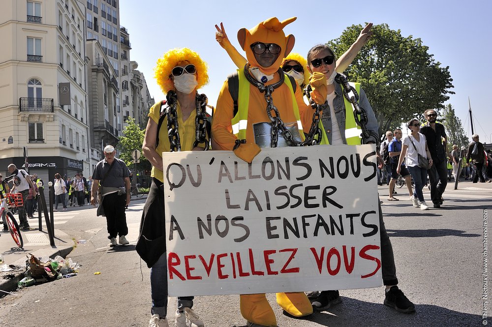 Manifestation des "Gilets Jaunes", acte 23 - Paris