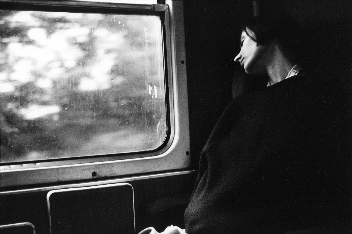 Dans le train